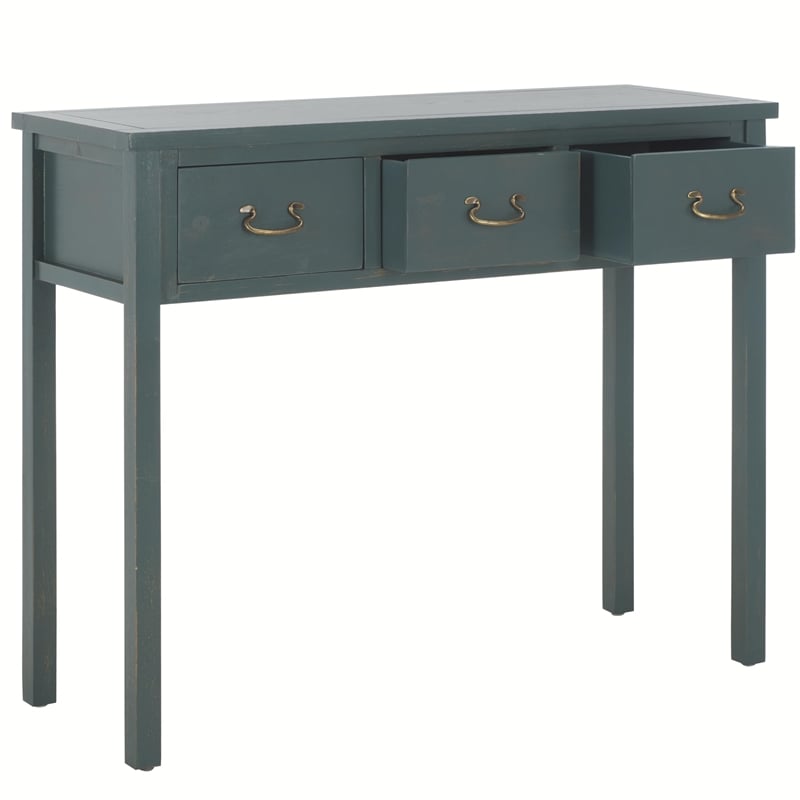 Safavieh Cindy Pine Wood Console in Navy