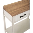 Safavieh Mindy Elm and Poplar Wood Console in White
