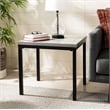 Safavieh Stacy Elm Wood Side Table in Brown