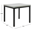 Safavieh Stacy Elm Wood Side Table in Brown