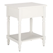 Safavieh Tami Poplar End Table in Off White