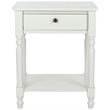 Safavieh Tami Poplar End Table in Off White