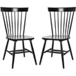 Safavieh Joslyn Oak  Dining Chair in Black (Set Of 2)
