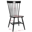 Safavieh Joslyn Oak  Dining Chair in Black (Set Of 2)