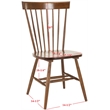 Safavieh Joslyn Oak  Dining Chair in Oak (Set Of 2)