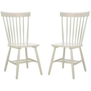 Safavieh Joslyn Oak  Dining Chair in Grey (Set Of 2)