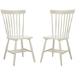 Safavieh Joslyn Oak  Dining Chair in Grey (Set Of 2)