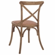 Safavieh Franklin X Back Chair in Gray (Set Of 2)