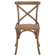 Safavieh Franklin X Back Chair in Gray (Set Of 2)