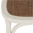 Safavieh Eleanor X Back  Dining Chair in Ivory (Set of 2)