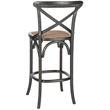 Safavieh Franklin Oak Wood Barstool in Hickory