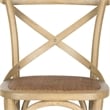 Safavieh Franklin Oak Wood Barstool in Weathered Oak