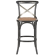 Safavieh Eleanor Oak Wood Barstool in Hickory