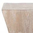 Safavieh Kole Sungkai Wood Side Table in Brown