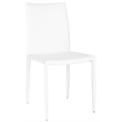 Safavieh Ken Iron and Leather Kd  Dining Chair in Red (set of 2)