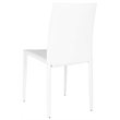 Safavieh Ken Iron and Leather Kd  Dining Chair in Red (set of 2)