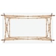 Safavieh Lisa Iron and Glass Accent Table in Gold