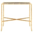 Safavieh Donald Mirror Accent Table in Gold