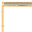 Safavieh Donald Mirror Accent Table in Gold
