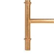 Safavieh Kerri Iron and Glass Accent Table in Gold