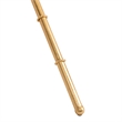 Safavieh Brogen Iron and Glass Accent Table in Gold
