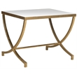 Safavieh Maureen Iron and Mirror Accent Table in Gold