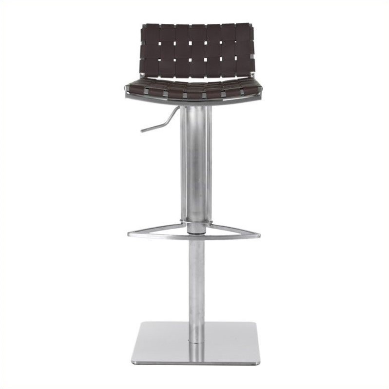 Safavieh Darius 30 7 Gas Lift Bar Stool In Brown Fox3001c Safavieh Darius 30 7