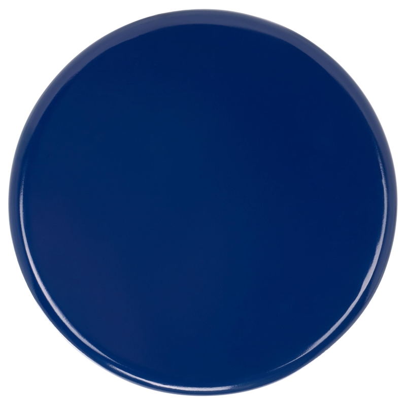 Safavieh Bertram Iron Stool in Navy