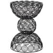 Safavieh Timmy Iron Wire Stool in Black