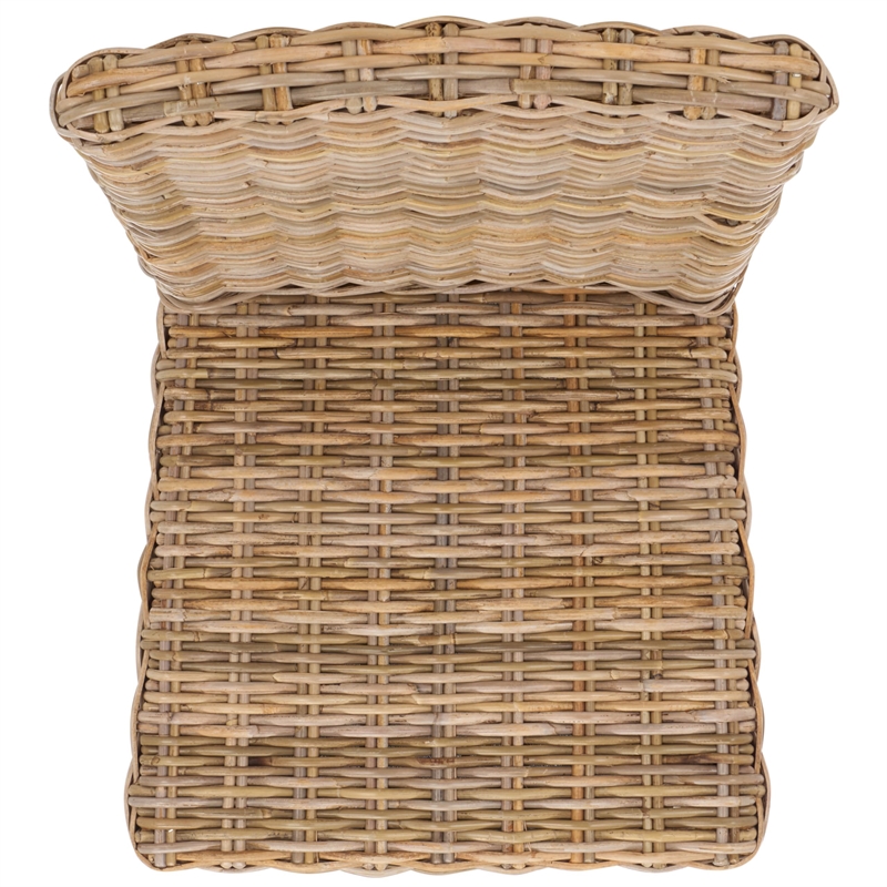 Safavieh Pembrooke Mango   Dining Chair in Natural Unfinished (Set Of 2)