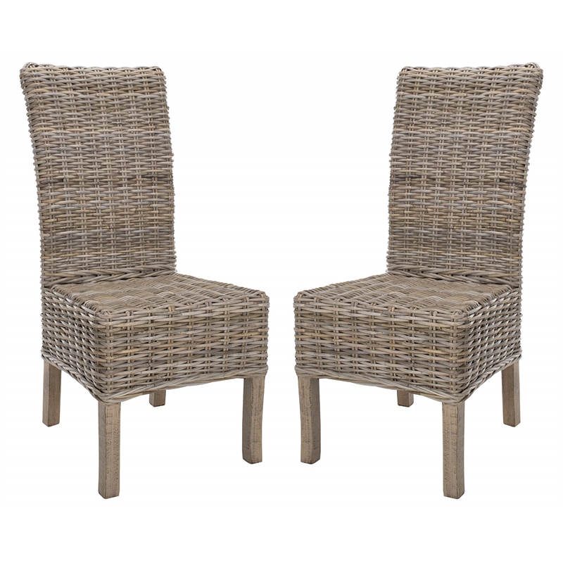 Safavieh Quaker Mango   Dining Chair in Natural Unfinished (Set Of 2)