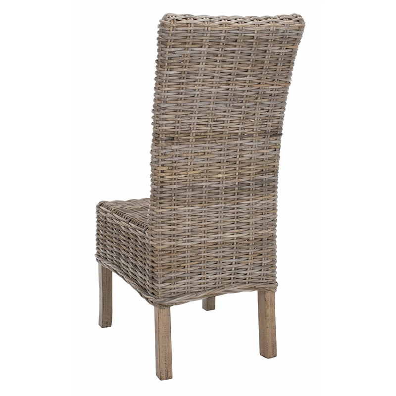 Safavieh Quaker Mango   Dining Chair in Natural Unfinished (Set Of 2)