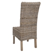 Safavieh Quaker Mango   Dining Chair in Natural Unfinished (Set Of 2)