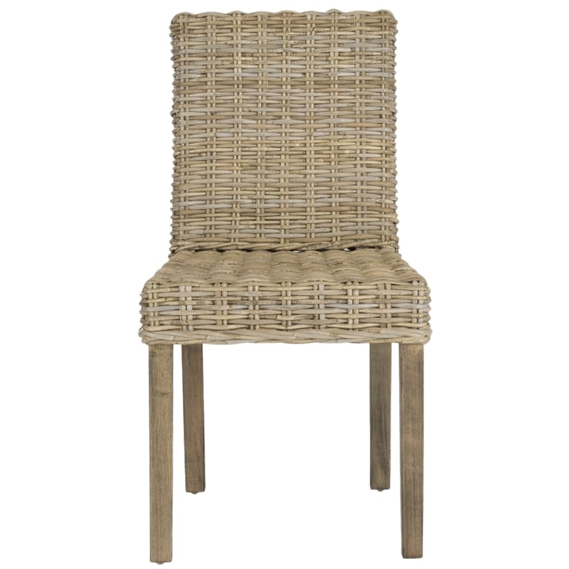 Safavieh Grove Mango   Dining Chair in Natural Unfinished (Set Of 2)