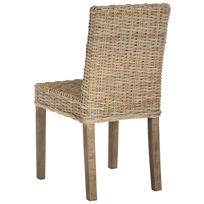 Safavieh Grove Mango   Dining Chair in Natural Unfinished (Set Of 2)