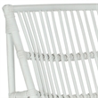 Safavieh Shenandoah Rattan Chair with Ottoman in White