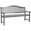 Safavieh Mischa Steel and Acacia Wood Bench in Ash