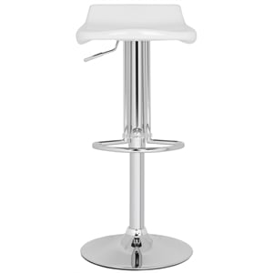 Safavieh Avish 23.6&quot-32.1&quot Bar Stool in White