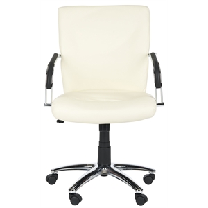Safavieh Lysette Desk Office Chair in White