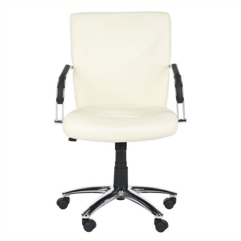 Safavieh Lysette Desk Office Chair in White