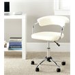 Safavieh Pier Desk Office Chair in Cream