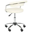 Safavieh Pier Desk Office Chair in Cream