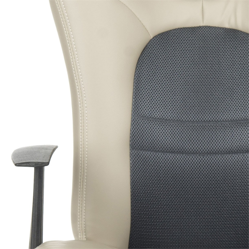 Safavieh Belinda Desk Office Chair in Grey