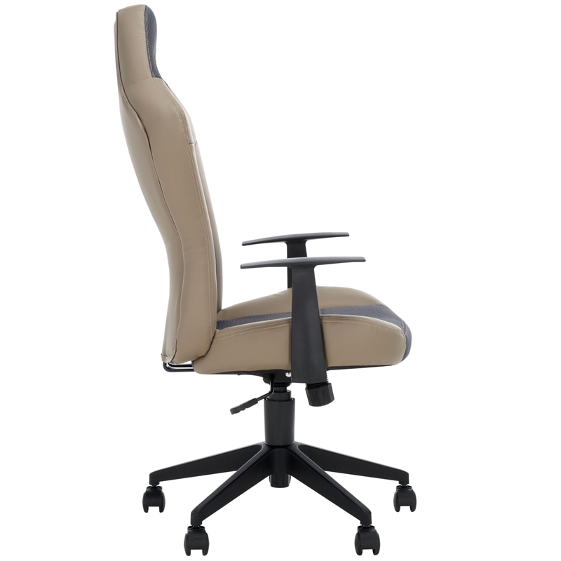 Safavieh Belinda Desk Office Chair in Grey