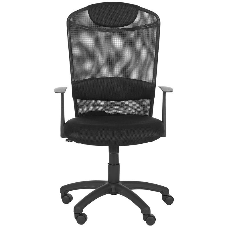 Safavieh Shane Desk Office Chair in Black