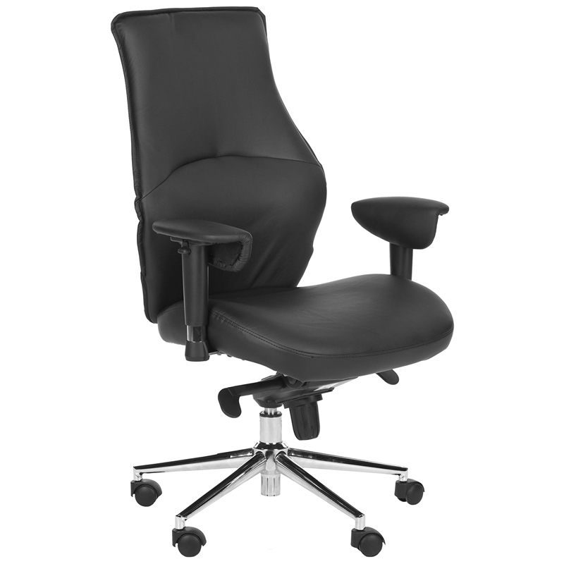 Safavieh Irving Desk Office Chair in Black