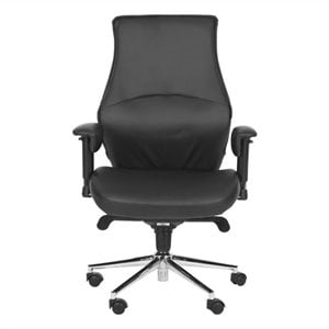 safavieh irving desk office chair in black