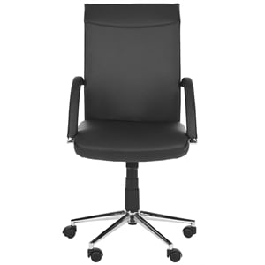 Safavieh Dejana Desk Office Chair in Black