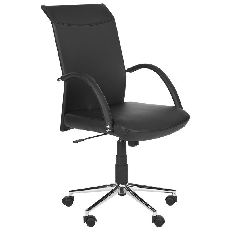 Safavieh Dejana Desk Office Chair in Black