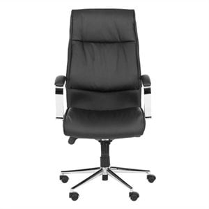 safavieh fernando desk office chair in black